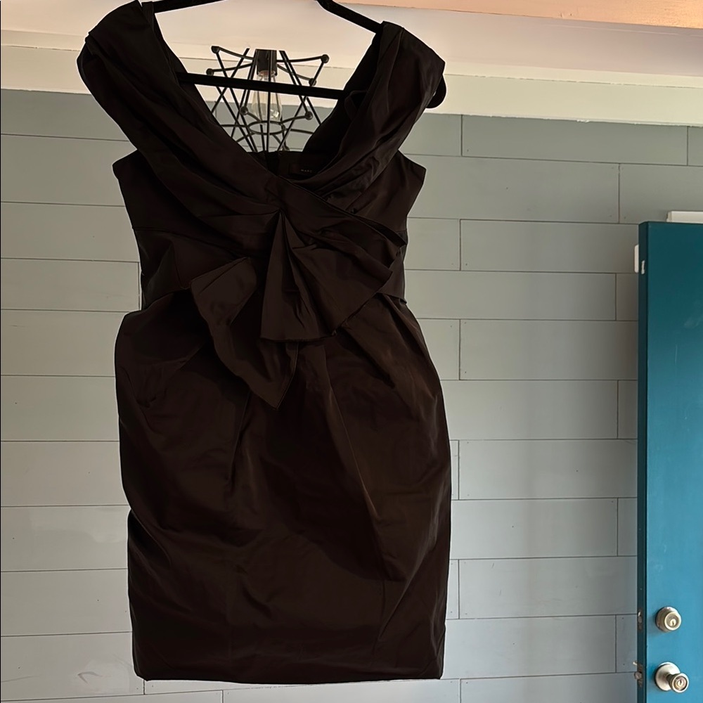 NWT Marc Jacobs‎ Off-the-Shoulder Gathered Mini Dress with Bow Detail